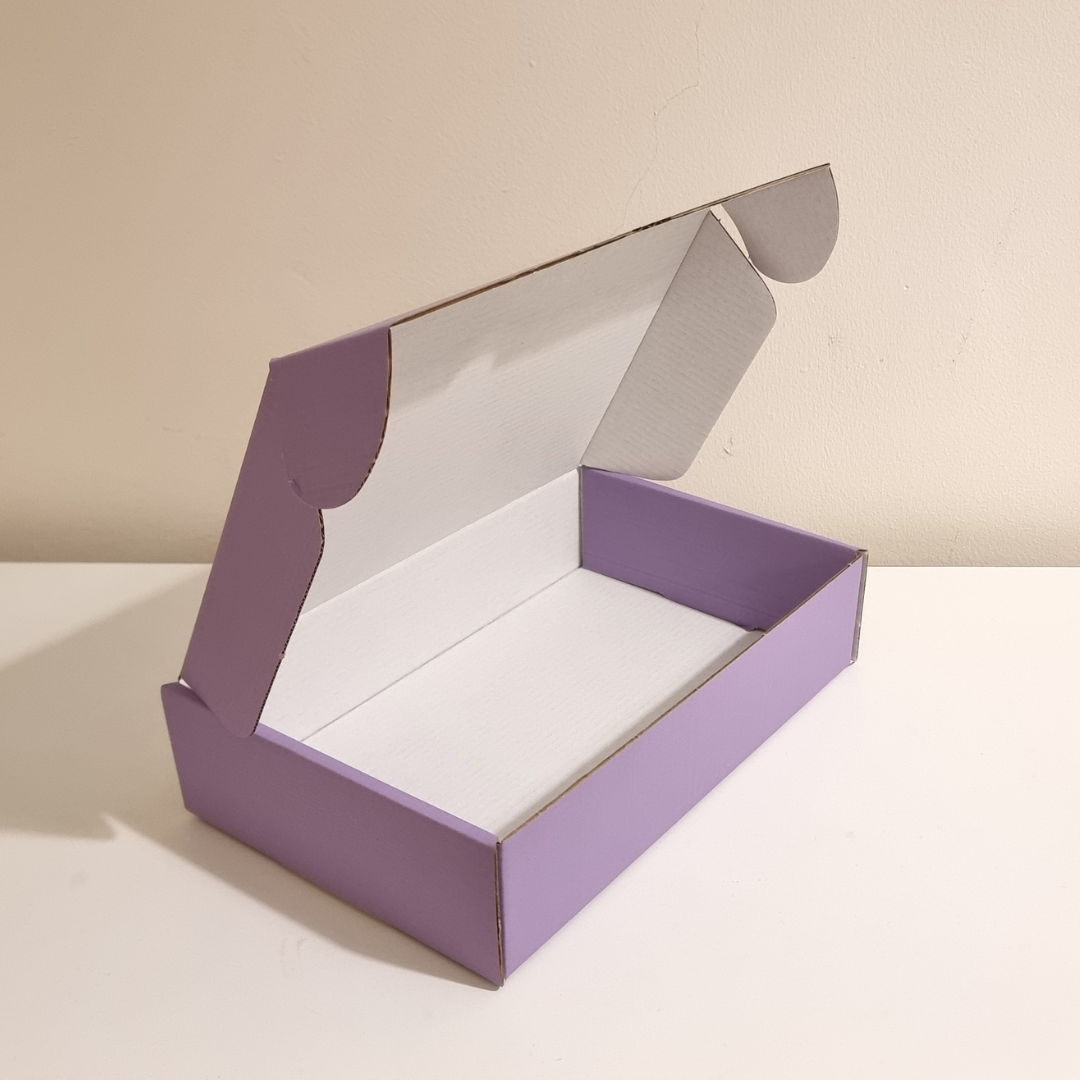 Purple Cardboard Tie (D35) - 1000 Pieces