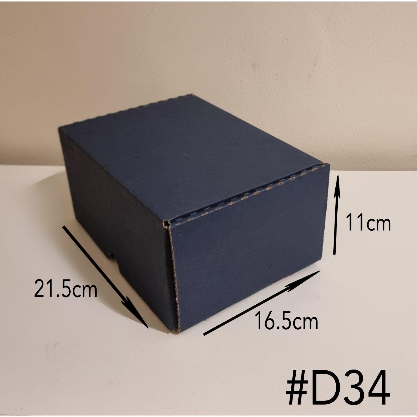 Cardboard bundle (D34), blue on the outside - 1000 pieces