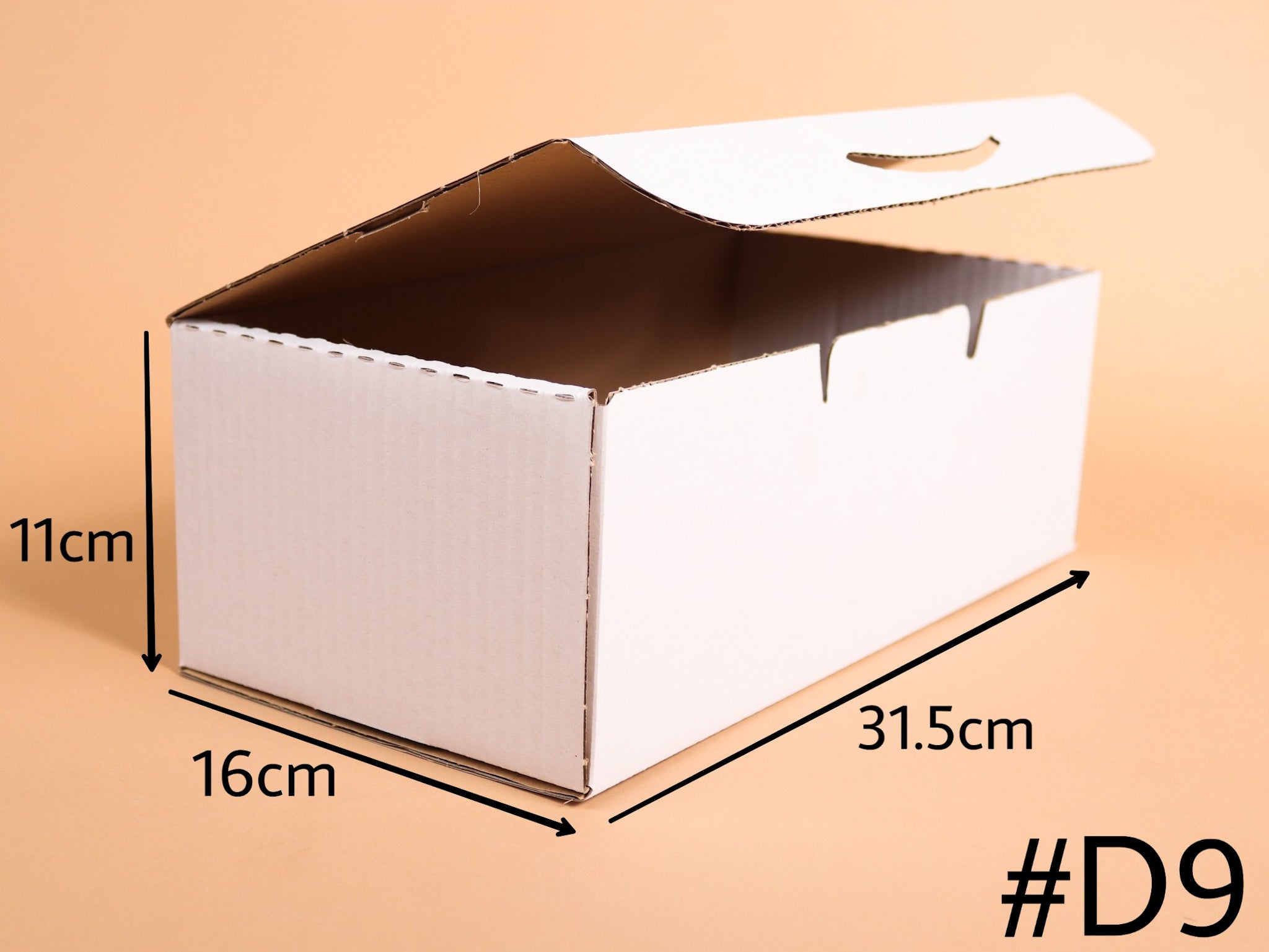 Cardboard bundle (D9 white) for assembling large shoes - 1000 pieces