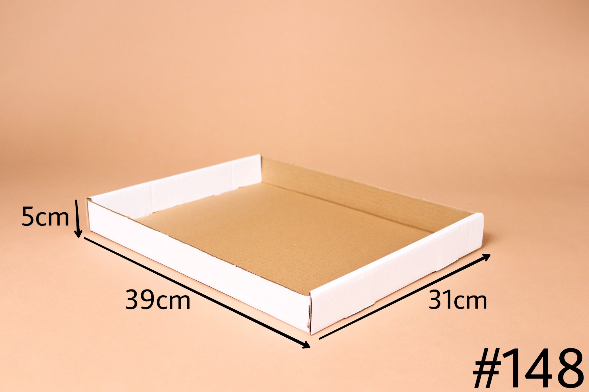 ربطة غطاء كرتون رقم (148/146/88) أبيض - 1000 حبة