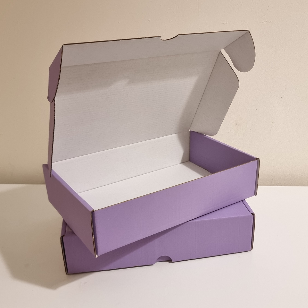 Purple Cardboard Tie (D35) - 1000 Pieces